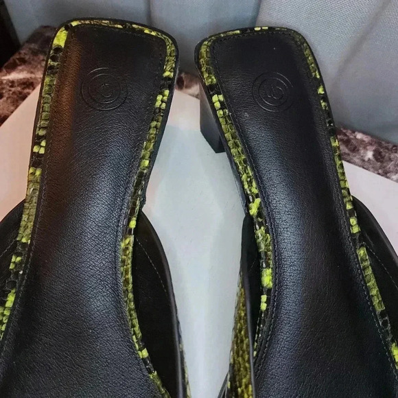 Urban Outfitter | Snake Square Toe Open Mules - Picture 9 of 14